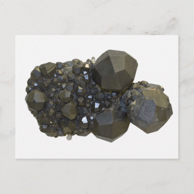 Garnet in Natural Form Postcard (Front)