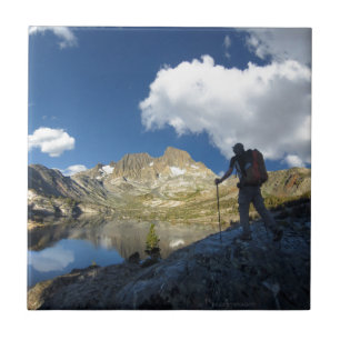 Garnet Lake and Banner Peak 2 - John Muir Trail Tile