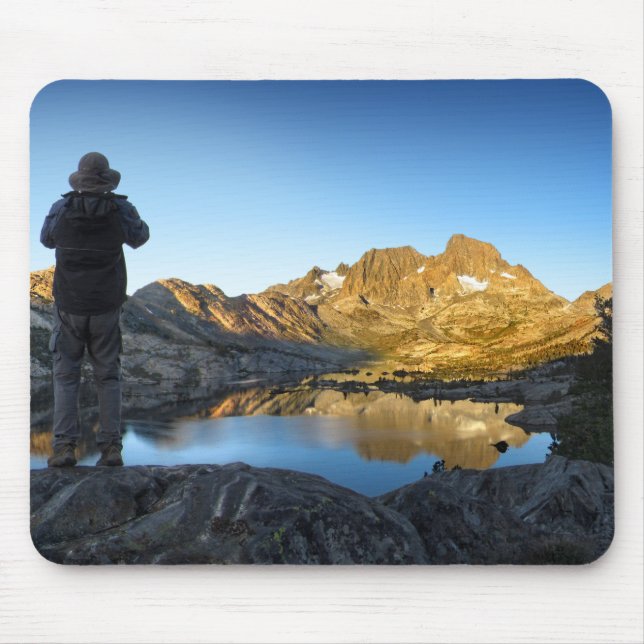 Garnet Lake Sunrise - John Muir Trail Mouse Pad (Front)