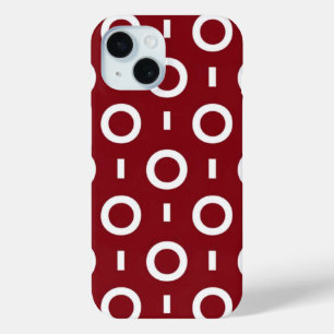 Garnet Orbit iPhone 15 Case