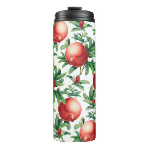Garnet pattern thermal tumbler