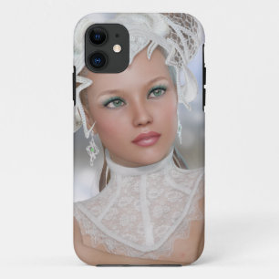 Garnia in White.png Case-Mate iPhone Case
