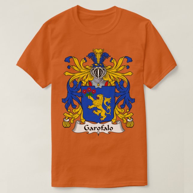 Garofalo Coat of Arms Family Crest ShirtTShirt  T-Shirt (Design Front)