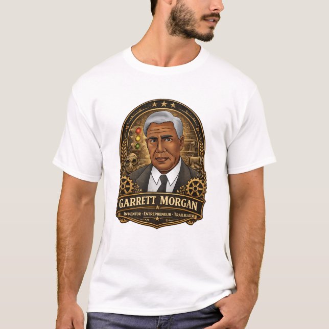 Garrett Morgan Inventor Tee (Front)