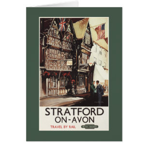 Garrick Inn and Harvard House Rail Poster