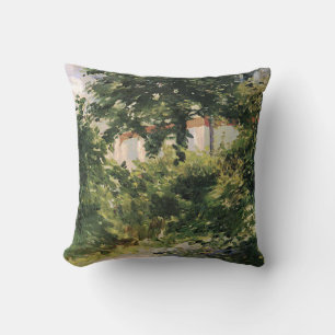 Gartenweg in Rueil  Edouard Manet  Cushion