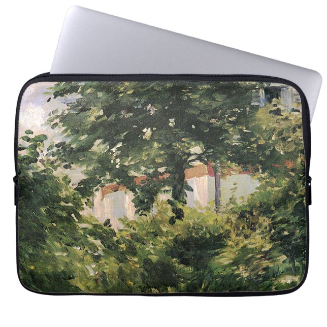 Gartenweg in Rueil  Edouard Manet   Laptop Sleeve (Front)