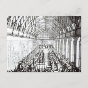 Garter Feast the Sovereign and the Knights Postcard