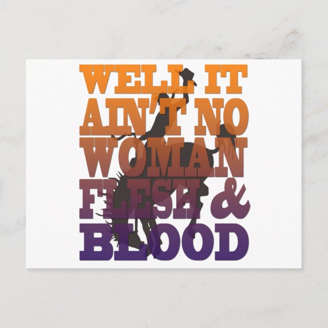 Garth Brooks ~ Rodeo Postcard (Front)