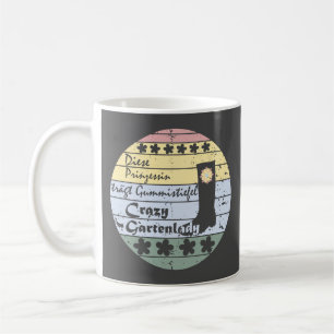 Gärtnerin, Gartenlady, Gummistiefel Prinzessin Coffee Mug