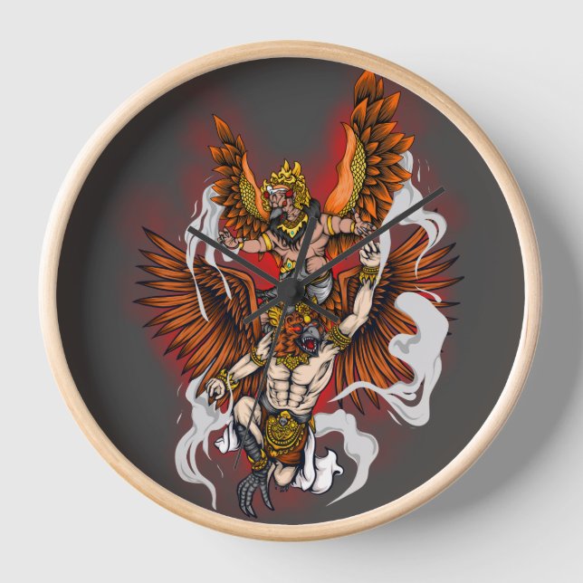 garuda clock (Front)