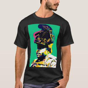 Garvey Pan African Pop Art Marcus Black History St T-Shirt