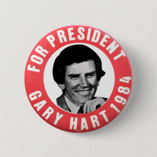 Gary Hart - Button