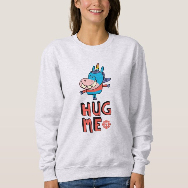Gary Hug Me Women's Sweatshirt (Front)