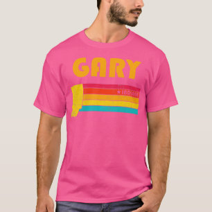 Gary Indiana Vintage Distressed Souvenir T-Shirt