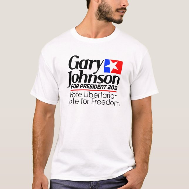 Gary Johnson 2012 shirt (Front)