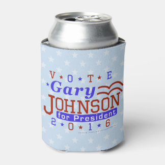Gary Johnson President 2016 Election Libertarian Can Cooler