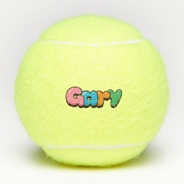 Gary Tennis Balls (Front)