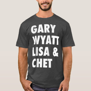 Gary Wyatt Lisa & Chet Science  T-Shirt