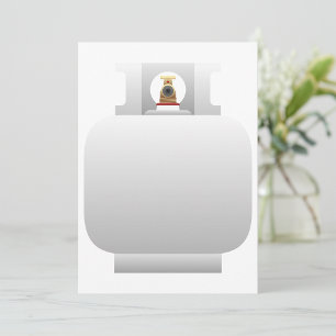 Gas Cylinder Invitations