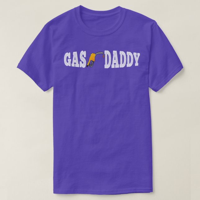 Gas Daddy Funny Inflation  Novelty  T-Shirt (Design Front)
