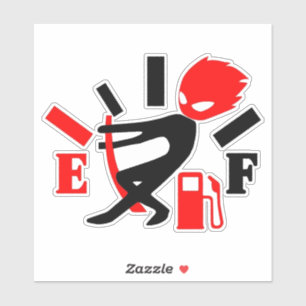 Gas Gauge Sticker
