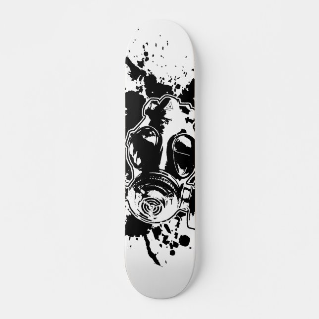 Gas Mask Deck Skateboard (Front)