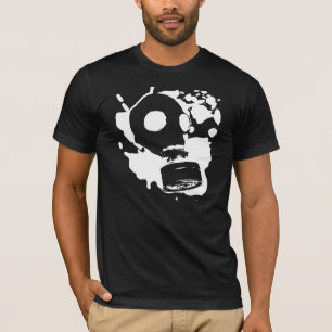 Gas Mask Graffiti T-Shirt