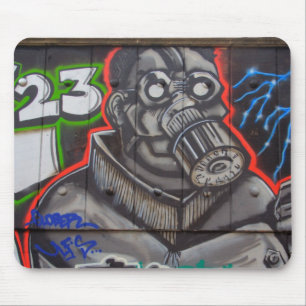 Gas Mask Mouse Pad