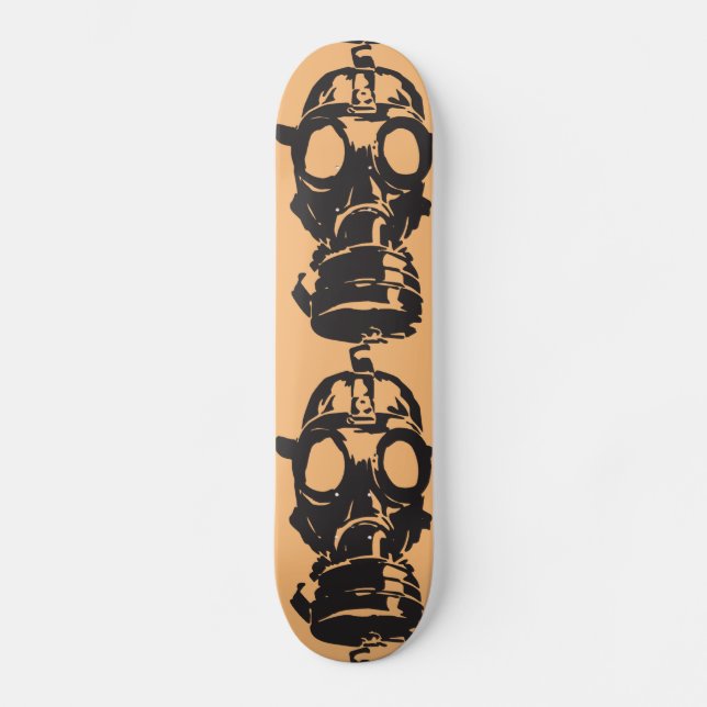 GAS MASK  SKATEBOARD (Front)