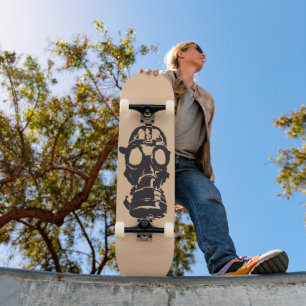 GAS MASK SKATEBOARD DECK
