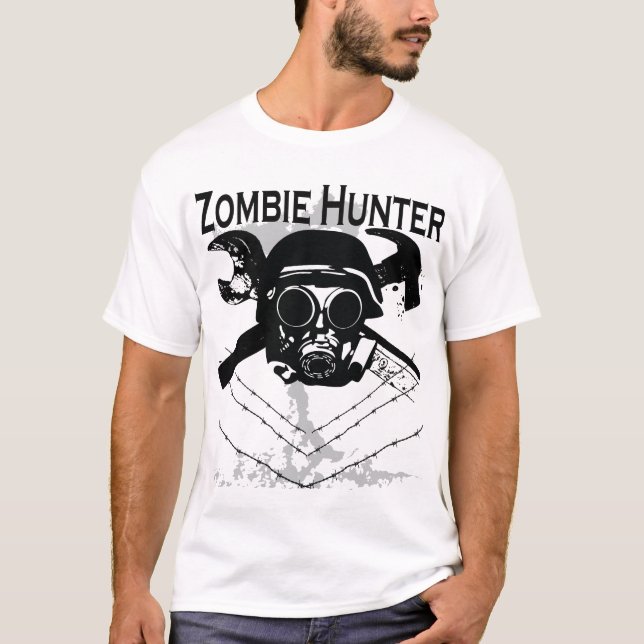 Gas Mask Zombie Hunter aka Slayer (Tee) T-Shirts (Front)