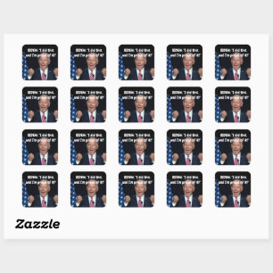 GAS PRICES: I DID THIS & I'M PROUD OF IT! BIDEN SQ SQUARE STICKER