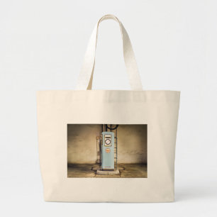 gas-pump large tote bag