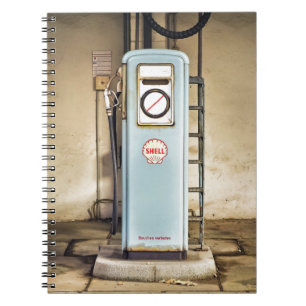 gas-pump spiral notebook