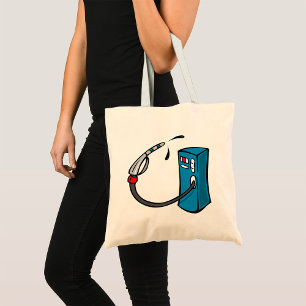 Gas Pump Tote Bag