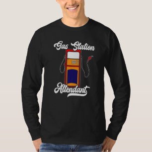 Gas Station Attendant Gas Pump Gasoline Fuel Premi T-Shirt