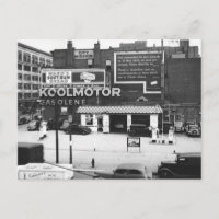 Gas Station Cleveland Ohio Vintage Photo