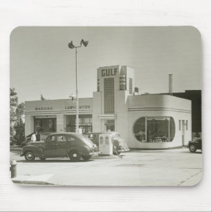Gas Station Mouse Pad