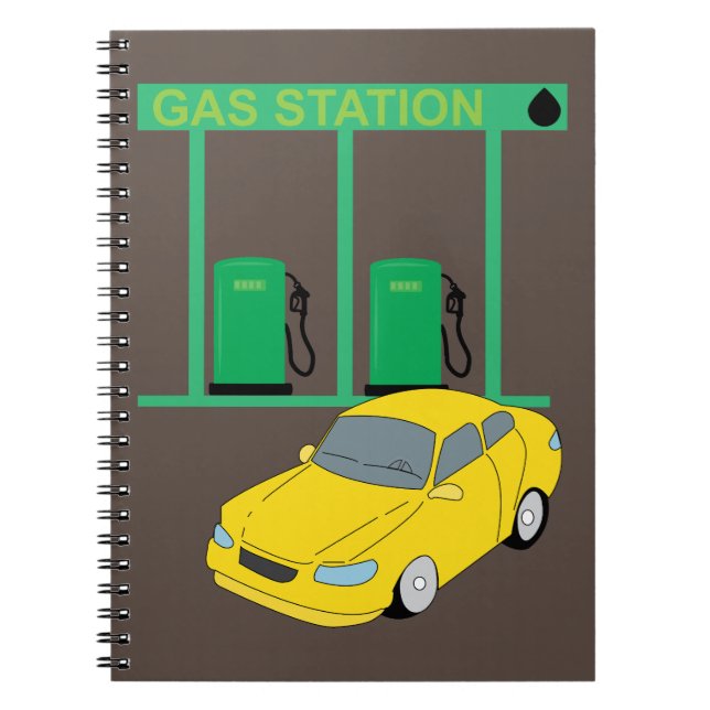 Gas Station Notebook (Front)