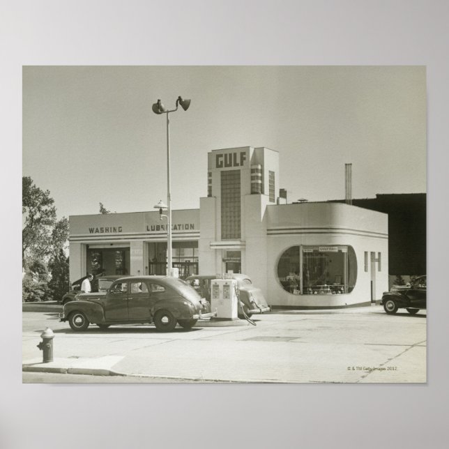 Gas Station Poster (Front)