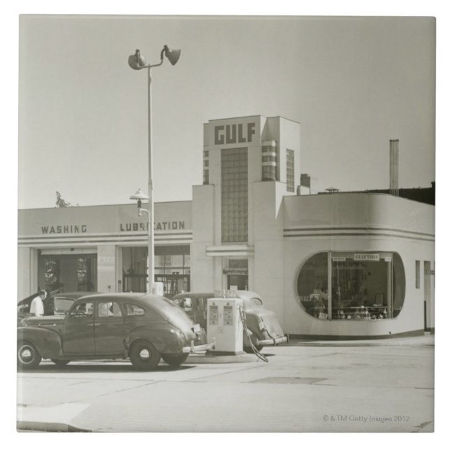 Gas Station Tile (Front)
