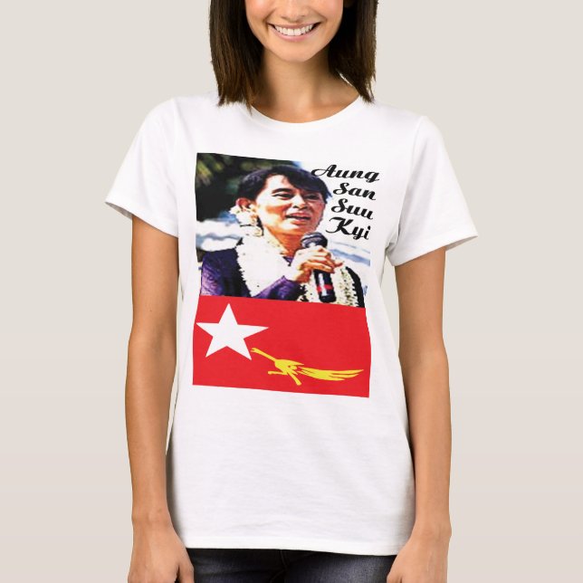 GAS T - Politics-Aung San Suu Kyi T-Shirt (Front)