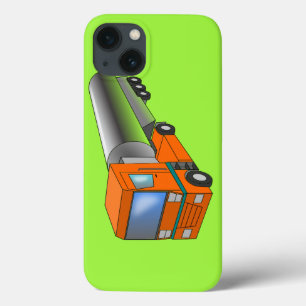 Gas Tanker Truck Heavy Transporter for Kids iPhone 13 Case
