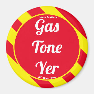 Gas Tone Yer Red/Yellow Magnet
