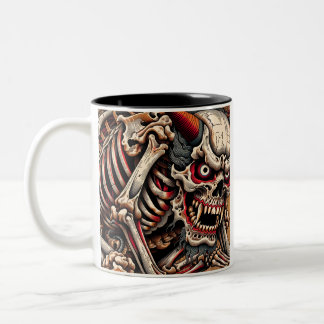 Gashadokuro & Bakeneko - Mythical Beasts Edition Two-Tone Coffee Mug