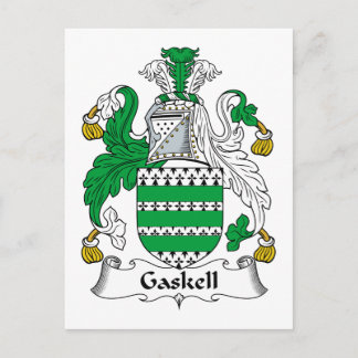 Gaskell Family Crest Postcard