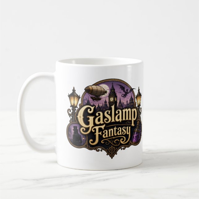 Gaslamp Fantasy Coffee Mug (Left)