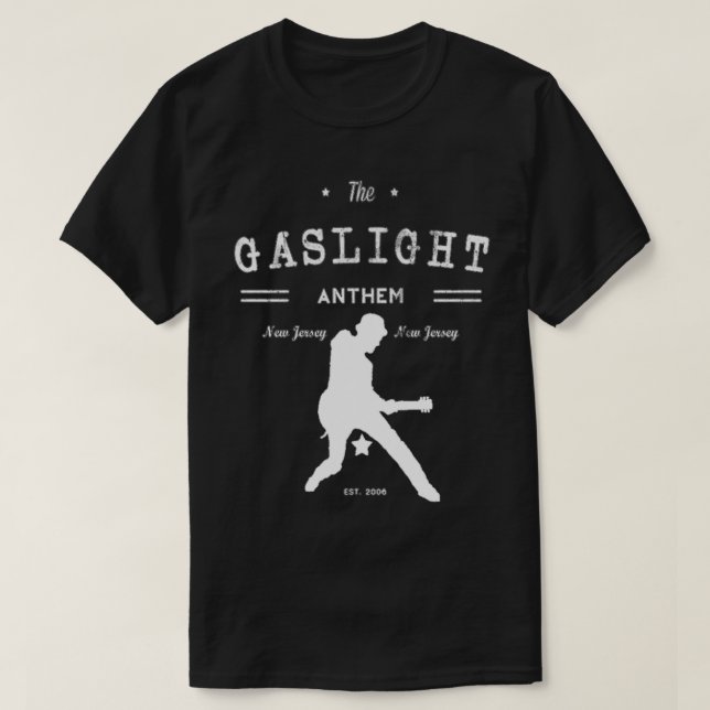 Gaslight Anthem Graphic T-Shirt (Design Front)