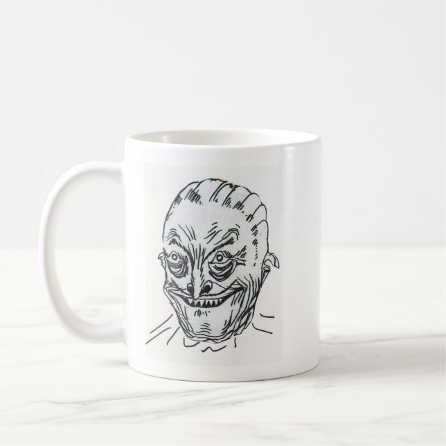 Gaslight Gothic Monster Zendula Coffee Mug (Left)